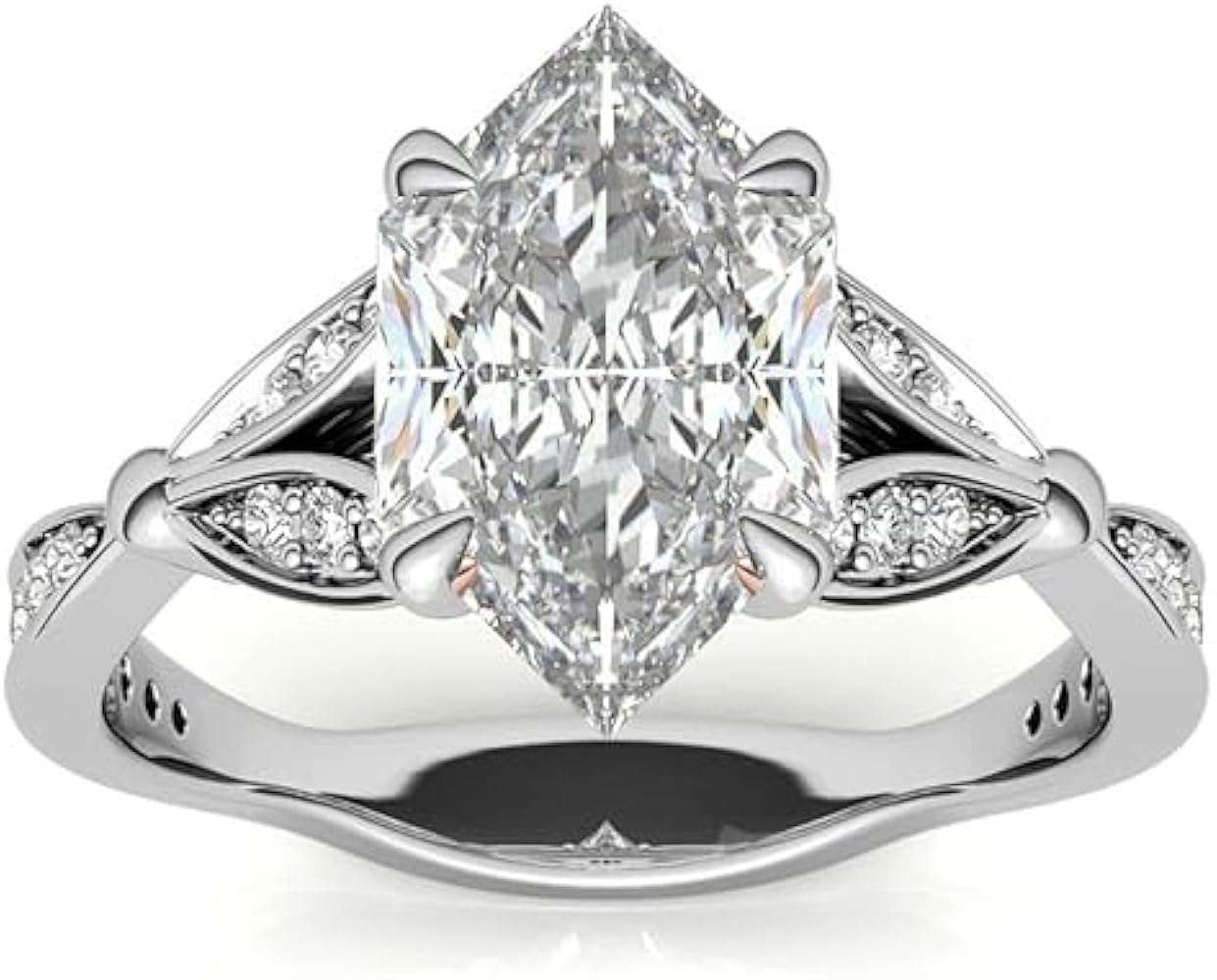 Amazon.com: 2 CT Dutch Marquise Cut Moissanite Wedding Ring Set Amazon.com: 2 CT Dutch Marquise Cut Moissanite Wedding Ring Set